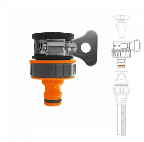 Адаптер DAEWOO DWC 1119 до 3/4" для крана безрезьбовой (19мм.)