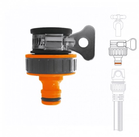 Адаптер DAEWOO DWC 1125 до 1" для крана безрезьбовой (25мм.)