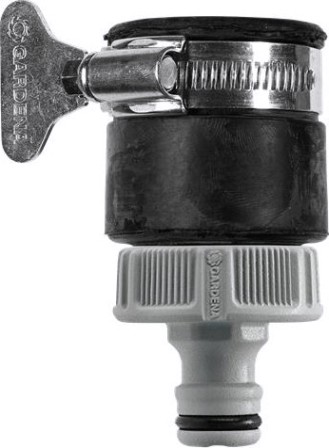 Адаптер GARDENA 3/4" для безрезьбовых кранов 02907-20.000.00 [02907-20.000.00]