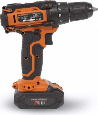 Аккумуляторный шуруповерт DAEWOO DAA 1620Li