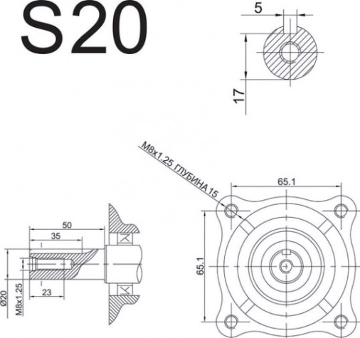 Бензиновый двигатель DDE E550-S20 [792-858]