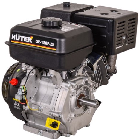 Бензиновый двигатель HUTER GE-188F-25 13,0 л.с. (вал 25 мм) [70/15/4]