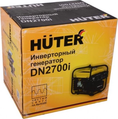 Бензиновый генератор HUTER DN 2700 i инверторный [64/10/6]