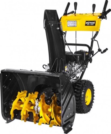 Бензиновый снегоуборщик HUTER SGC 6000 с электростартером 220В [70/7/7]
