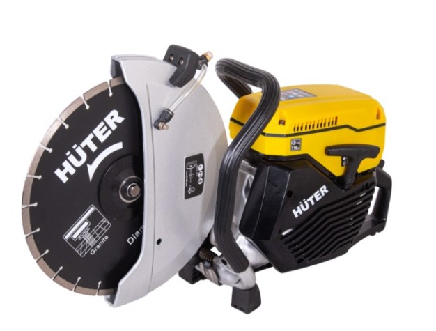Бензорез HUTER GC-7414 (с диском по бетону) в кейсе [74/8/1]