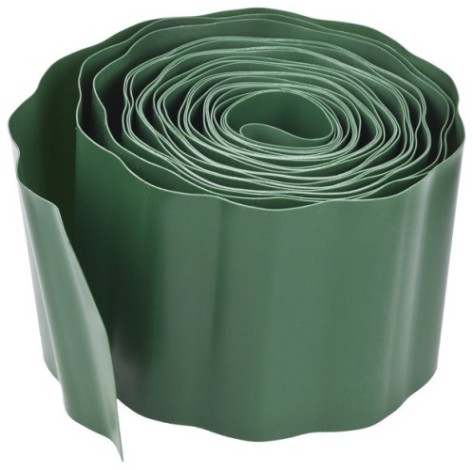 Бордюрная лента GRINDA 10смх9 м цвет зеленый [422245-10]