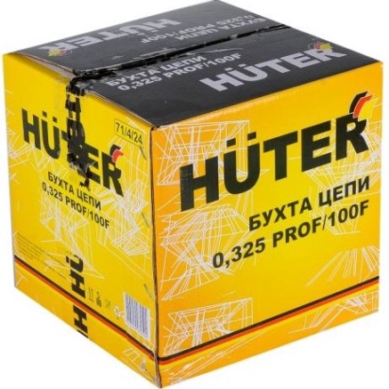 Цепь для пилы в бухте HUTER 0,325 Prof/100F [71/4/24]