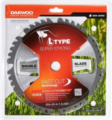 Диск кустореза DAEWOO DABС 255/40 [DABC 255/40]