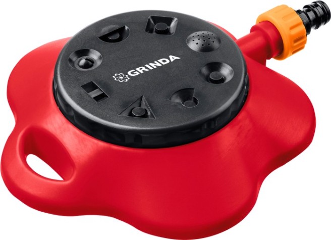 Дождеватель GRINDA 8-427641 8 - позиционный, на подставке, пластмассовый [8-427641_z01]