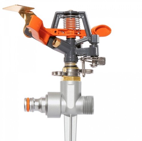 Дождеватель импульсный DAEWOO DWS 1120 металлический Impulse Round Sprinkler Spike