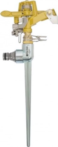 Дождеватель импульсный PALISAD LUXE 65479 латунный на колышке [65479]