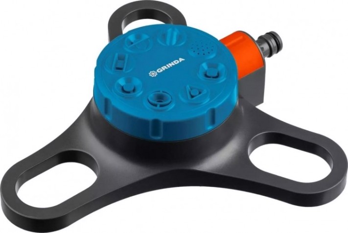 Дождеватель круговой GRINDA RF-3 proline 64 м2 полив, на подставке, стационарный, п [429301]