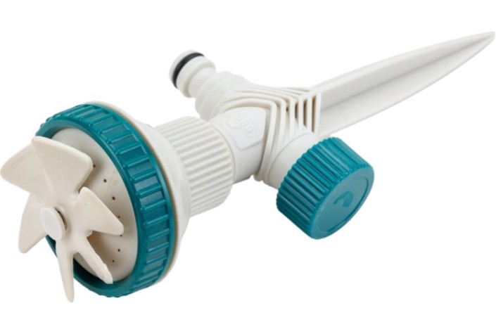 Дождеватель круговой RACO 621C 30 м2, лепестковый, на пике [4260-55/621C]