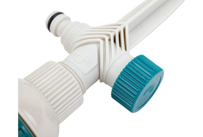 Дождеватель круговой RACO 621C 30 м2, лепестковый, на пике [4260-55/621C]