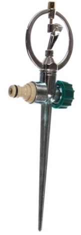 Дождеватель круговой RACO 652C 95 м2, на пике, металлический [4260-55/652C]