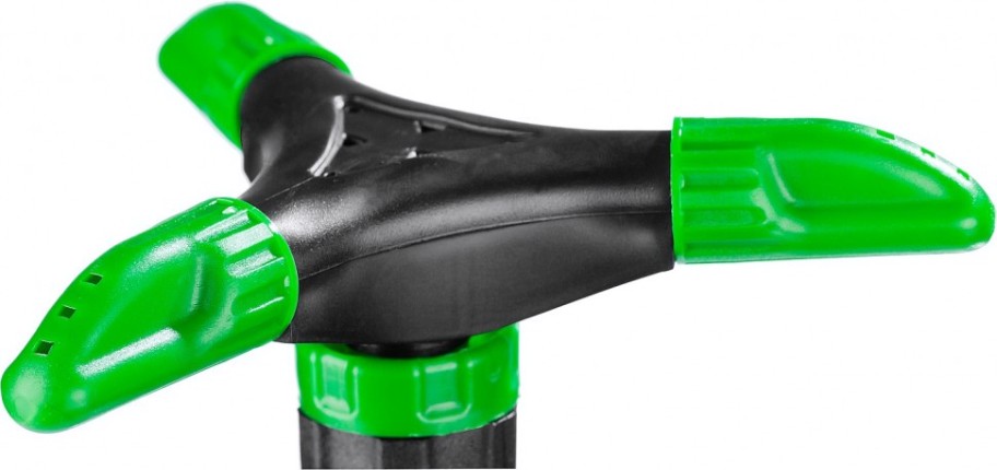 Дождеватель круговой РОСТОК РК-3 19 м2, 3-х лепестковый, стационарный, пластиковый [427612]