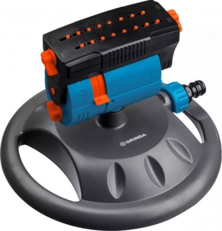 Дождеватель осциллирующий GRINDA RO-16m proline 180 м2 полив, на подставке, 16 форсунок, в [429349]