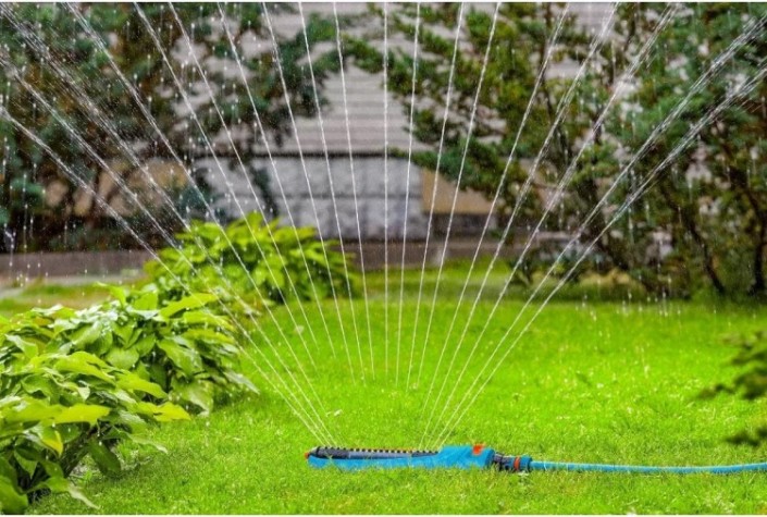 Дождеватель осциллирующий GRINDA RO-19 proline 290 м2 полив, 19 форсунок, веерный [429343]