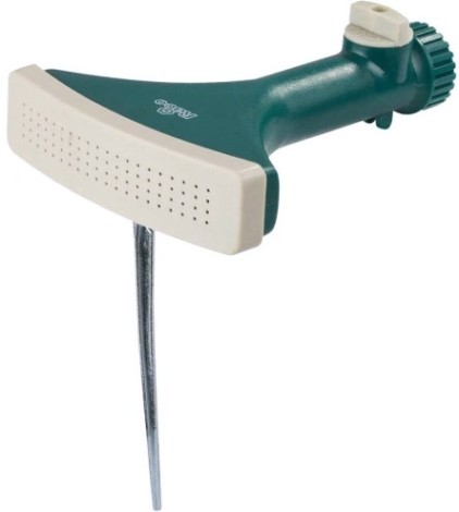 Дождеватель осциллирующий RACO 631C 20 м2, с вентилем, секторный [4260-55/631C]