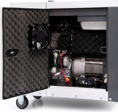 Электростанция дизельная с воздушным охлаждением DAEWOO DDAE 11000SE в кожухе