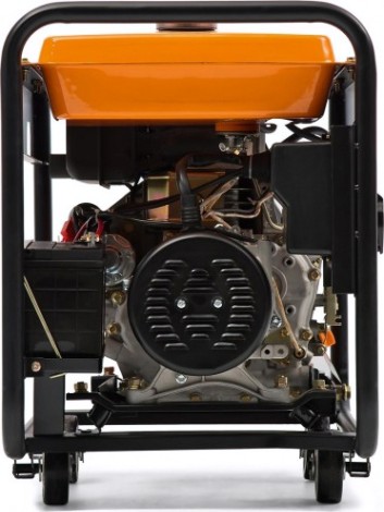 Электростанция дизельная с воздушным охлаждением DAEWOO DDAE 6000XE-3 открытая [DDAE 6000XE-3]