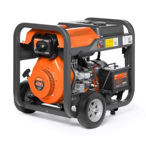 Электростанция дизельная с воздушным охлаждением DAEWOO DDAE 6000XE открытая [DDAE 6000XE (2024)]