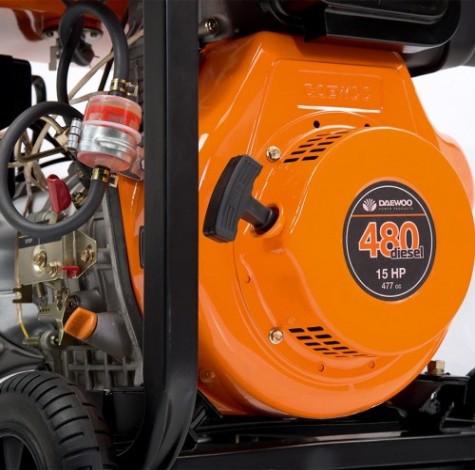 Электростанция дизельная с воздушным охлаждением DAEWOO DDAE 9000DXE-3 открытая [DDAE 9000DXE-3 (2024)]