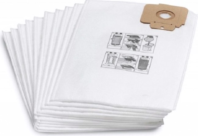 Фильтр-мешок KARCHER 6.904-305.0 бумажный, (10 шт).