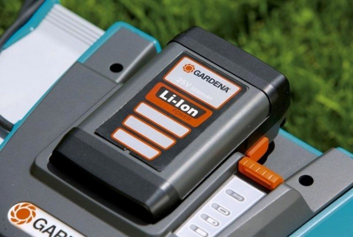 Газонокосилка аккумуляторная GARDENA барабанная 380 Li 04025-20.000.00 [04025-20.000.00]