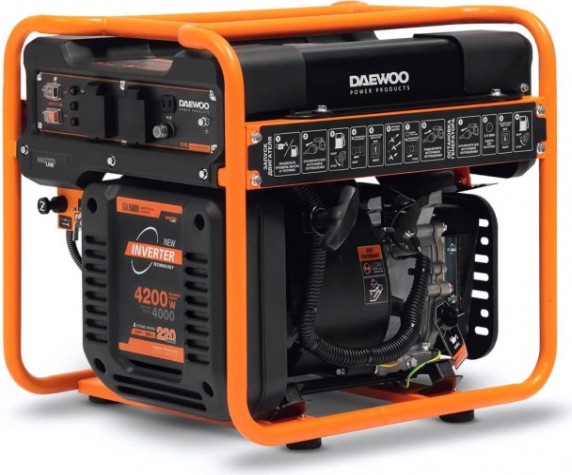 Генератор бензиновый DAEWOO GDA 5600 i инверторный [GDA 5600i]
