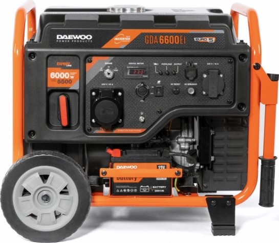 Генератор бензиновый DAEWOO GDA 6600Ei инверторный Генератор бензиновый DAEWOO GDA 6600Ei инверторный