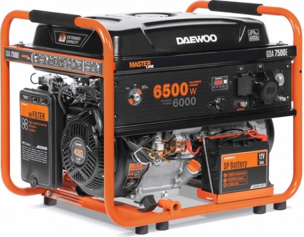 Генератор бензиновый DAEWOO GDA 7500E [GDA 7500E]