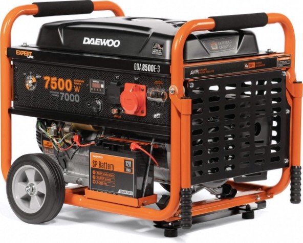 Генератор бензиновый DAEWOO GDA 8500E-3 Генератор бензиновый DAEWOO GDA 8500E-3