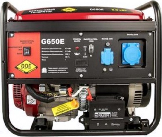 Генератор бензиновый DDE G 650Е [917-439]