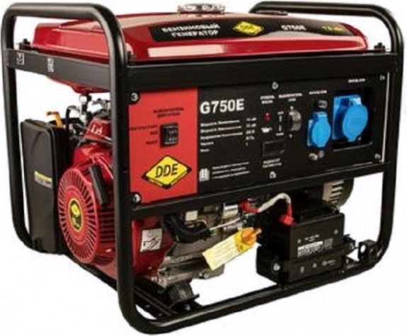 Генератор бензиновый DDE G 750Е [917-460]