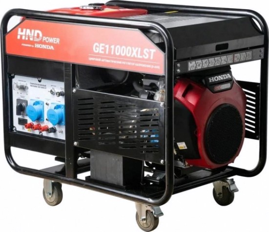 Генератор бензиновый HND GE 11000 XLST (трехфазный) [GE11000XLST]