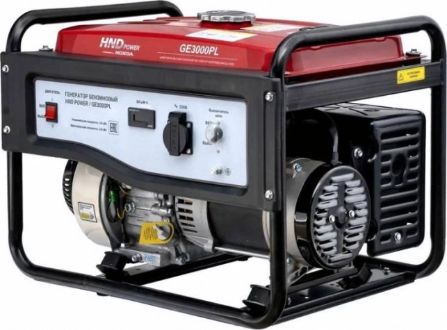 Генератор бензиновый HND GE 3000 PL [GE3000PL]