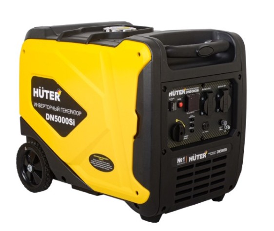 Генератор бензиновый HUTER DN 5000 Si инверторный [64/10/9]