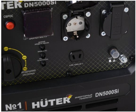Генератор бензиновый HUTER DN 5000 Si инверторный [64/10/9]