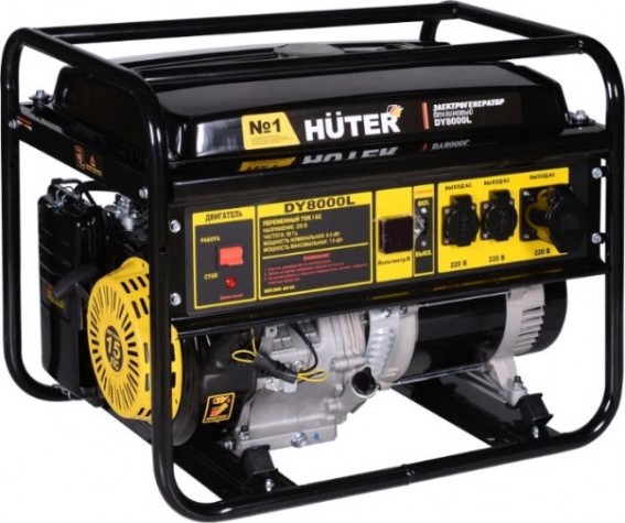 Генератор бензиновый HUTER DY 8000 L [64/1/33]