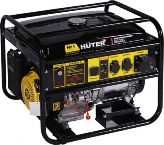 Генератор бензиновый HUTER DY 8000 LX электростартер [64/1/19]