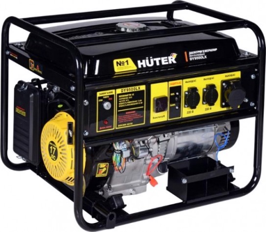 Генератор бензиновый HUTER DY 9500 LX электростартер [64/1/40]