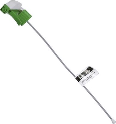 Головка-пульверизатор GRINDA 8-425012 для пластиковой бутылки, цвет зеленый/белый [8-425012_z01]