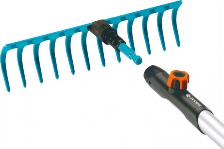 Грабли GARDENA 30 см, насадка для комбисистемы 03177-20.000.00 [03177-20.000.00]