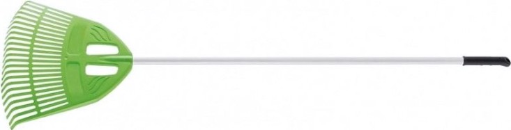Грабли веерные PALISAD 61805 пластиковые, 495х1680 мм, 23 плоских зуба