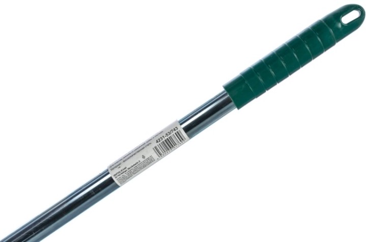 Грабли веерные RACO R743 с черенком, регулируемые 1240мм [4231-53/743]