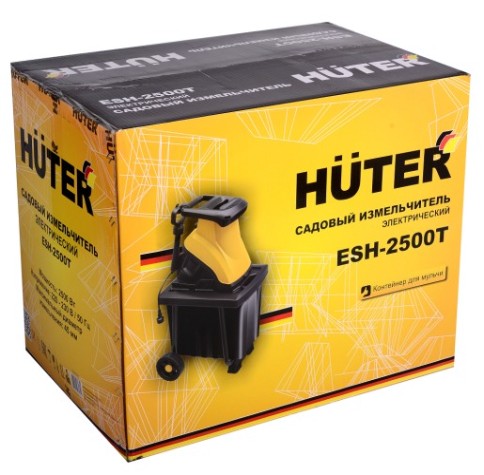 Измельчитель веток электрический HUTER ESH-2500T [70/13/16]