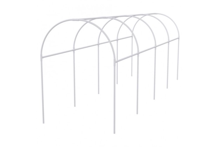 Каркас парника PALISAD 63901 пластиковый 300х110х120 см, дуга d20мм, белый