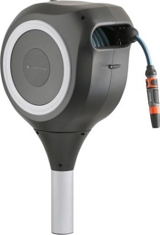 Катушка напольная GARDENA RollUp M со шлангом 20 м, белая 18616-20.000.00 [18616-20.000.00]