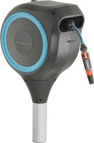 Катушка напольная GARDENA RollUp S со шлангом 15 м, голубая 18604-20.000.00 [18604-20.000.00]